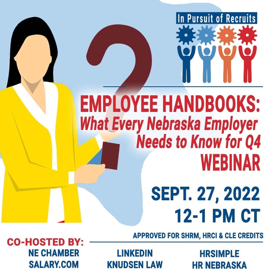 Decorative image for Employee Handbooks: What Every Nebraska Employer Needs to Know for Q4