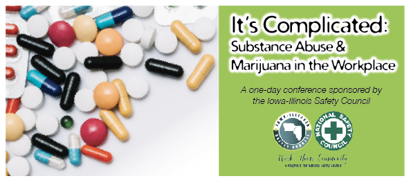 Decorative image for IA / IL Substance Abuse and Marijuana in the Workplace Conference
