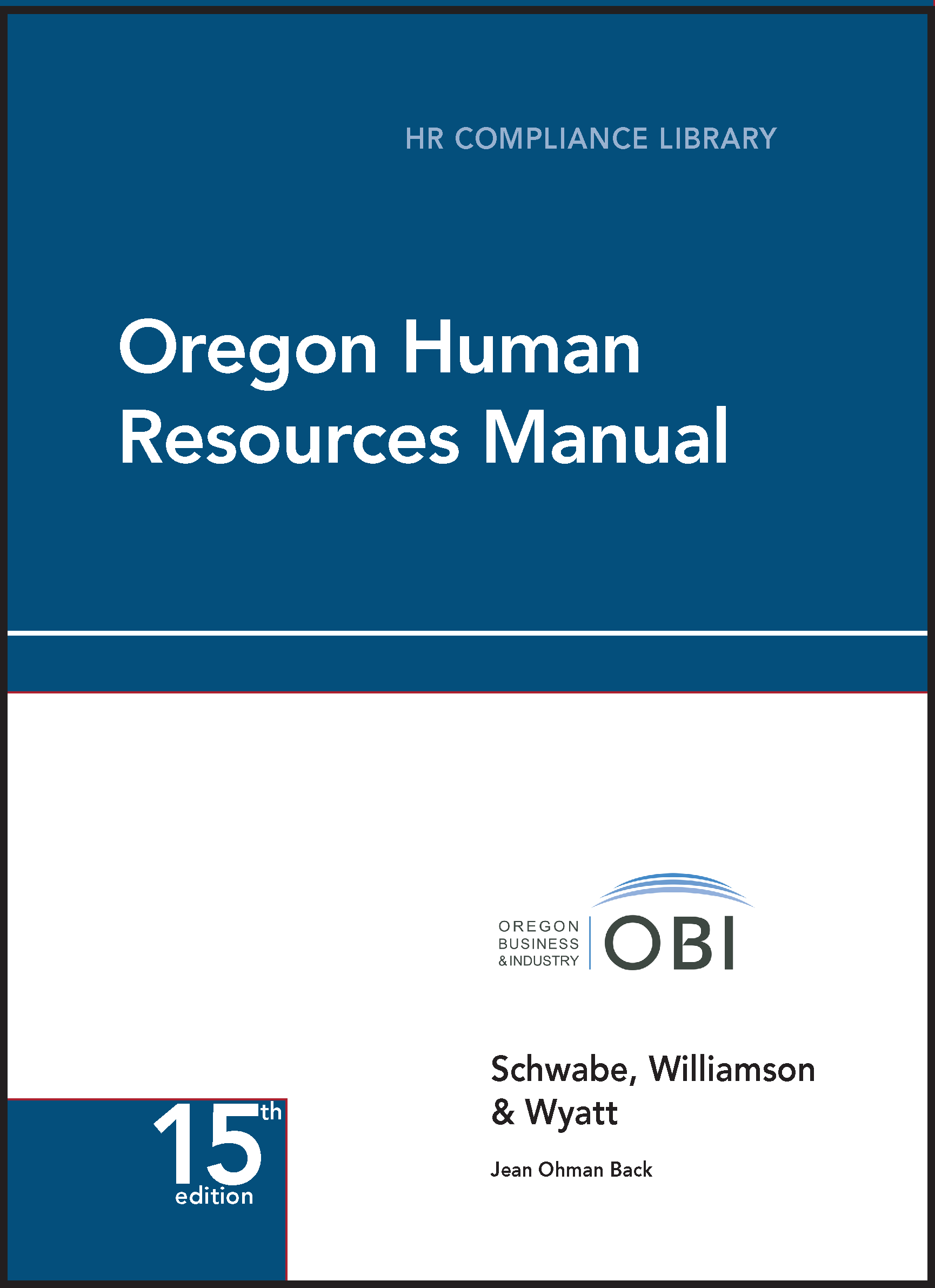 Oregon Human Resources Manual