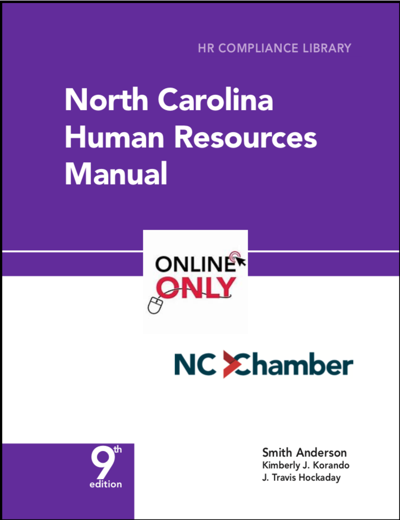 Online Only North Carolina Prime employment law image, remote work, labor laws, employment laws, right to work, order of protection, minimum wage