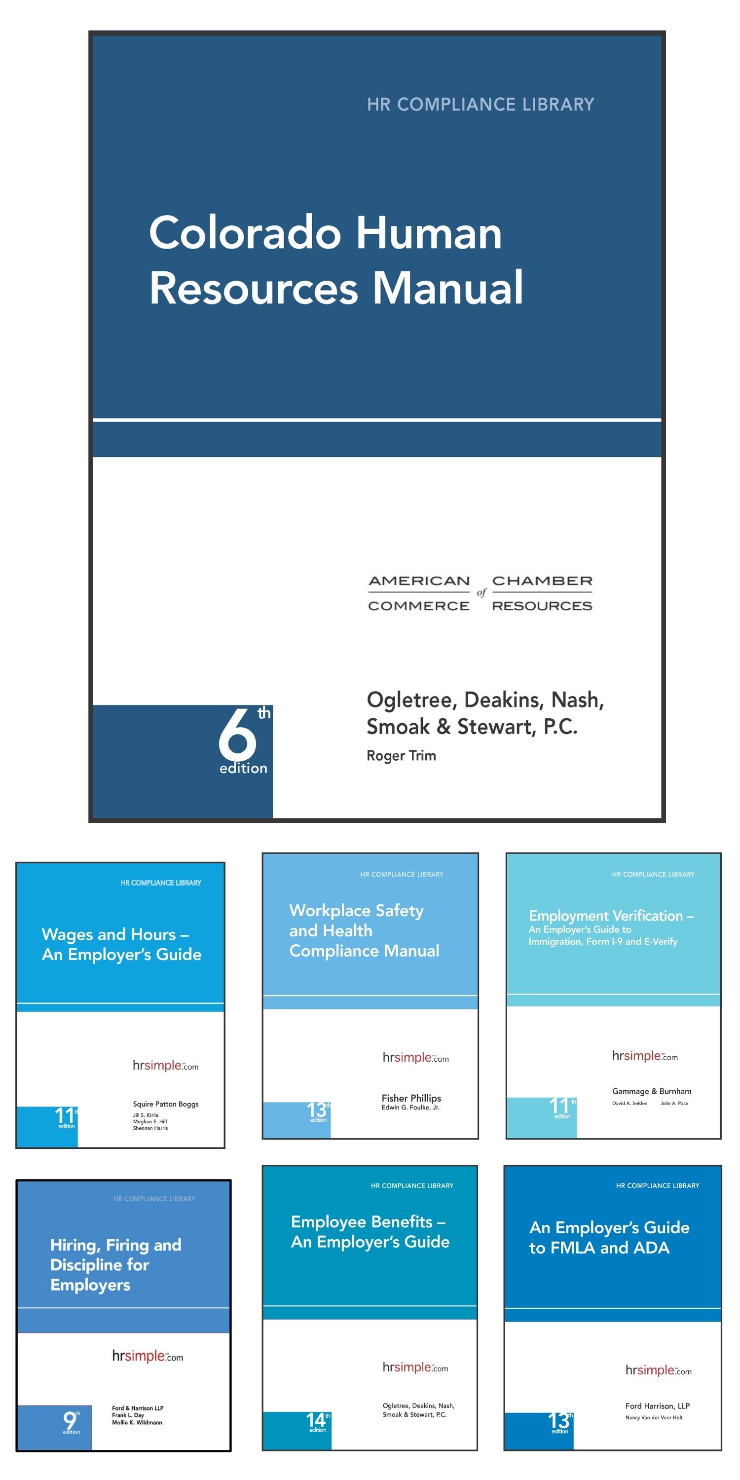 Colorado Complete HR Library—Online Only employment law image, remote work, labor laws, employment laws, right to work, order of protection, minimum wage