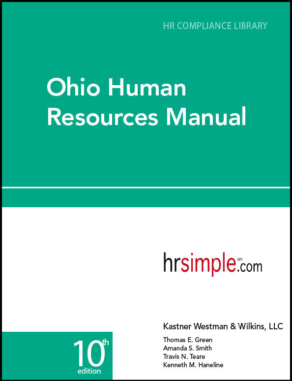 Ohio Human Resources Subscription—Online Only  employment law image, remote work, labor laws, employment laws, right to work, order of protection, minimum wage